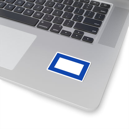 Flag maritime malaga (Spain) STICKER Vinyl Kiss-Cut Decal