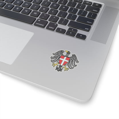 Coat of Arms of Wien Austria - STICKER Vinyl Kiss-Cut Decal