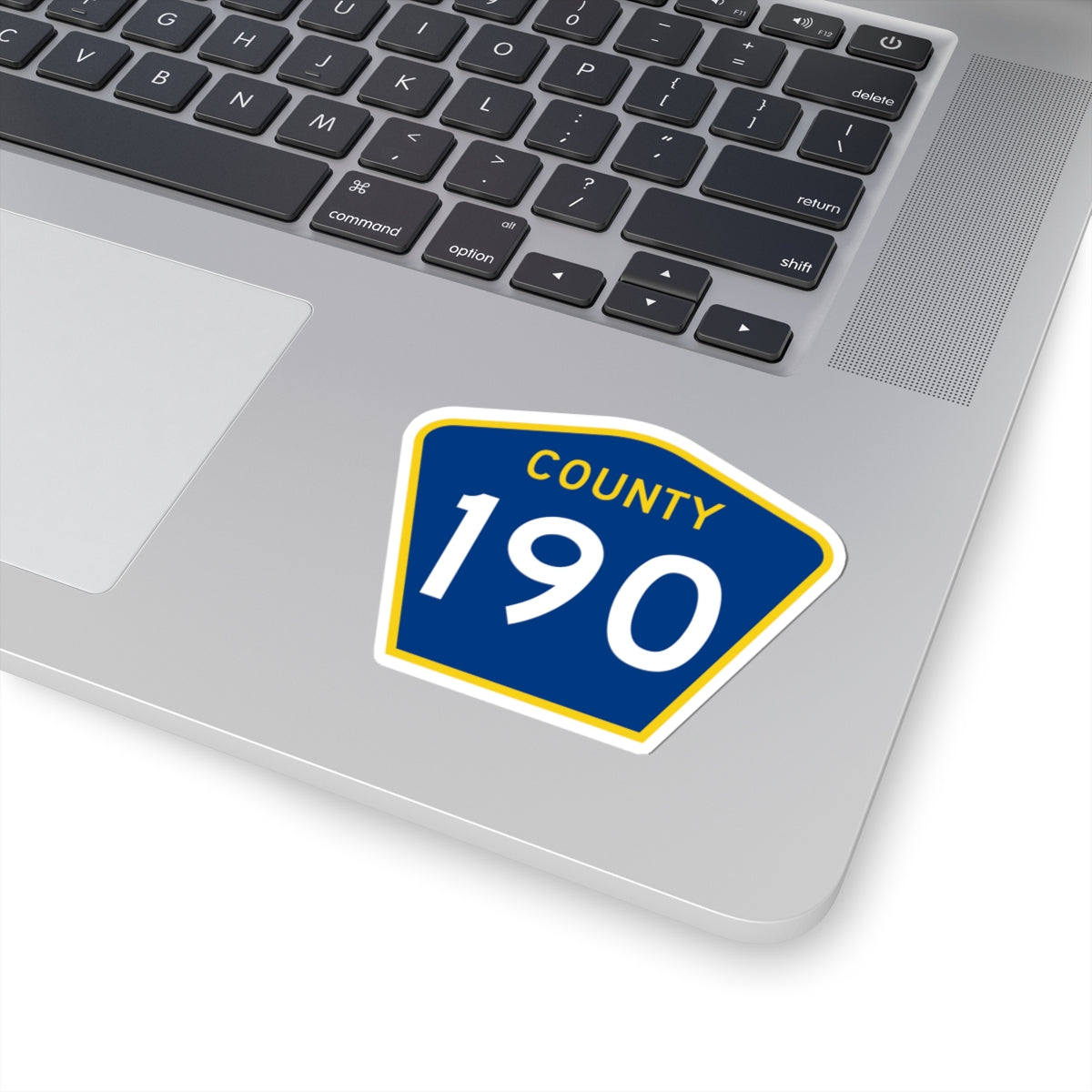 County 190 MN (Minnesota) (Road Sign) STICKER Vinyl Kiss-Cut Decal