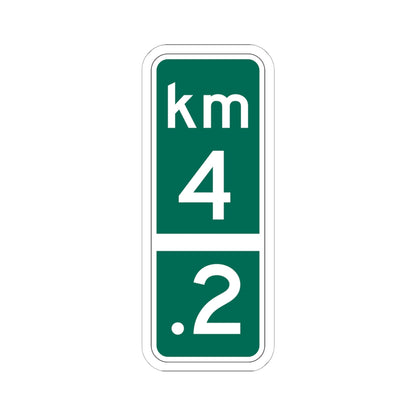 MUTCD-PR D10-1a (Puerto Rico) (Road Sign) STICKER Vinyl Kiss-Cut Decal