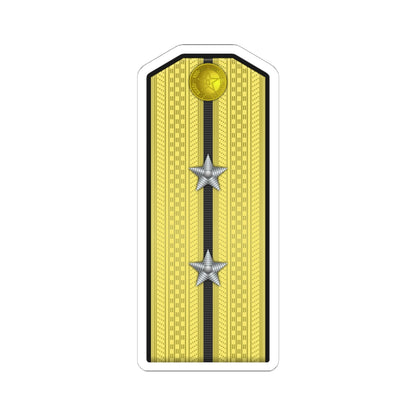 08 PLA Navy Hǎijūn zhōngwèi Type 55 (China) (Military Rank) STICKER Vinyl Kiss-Cut Decal