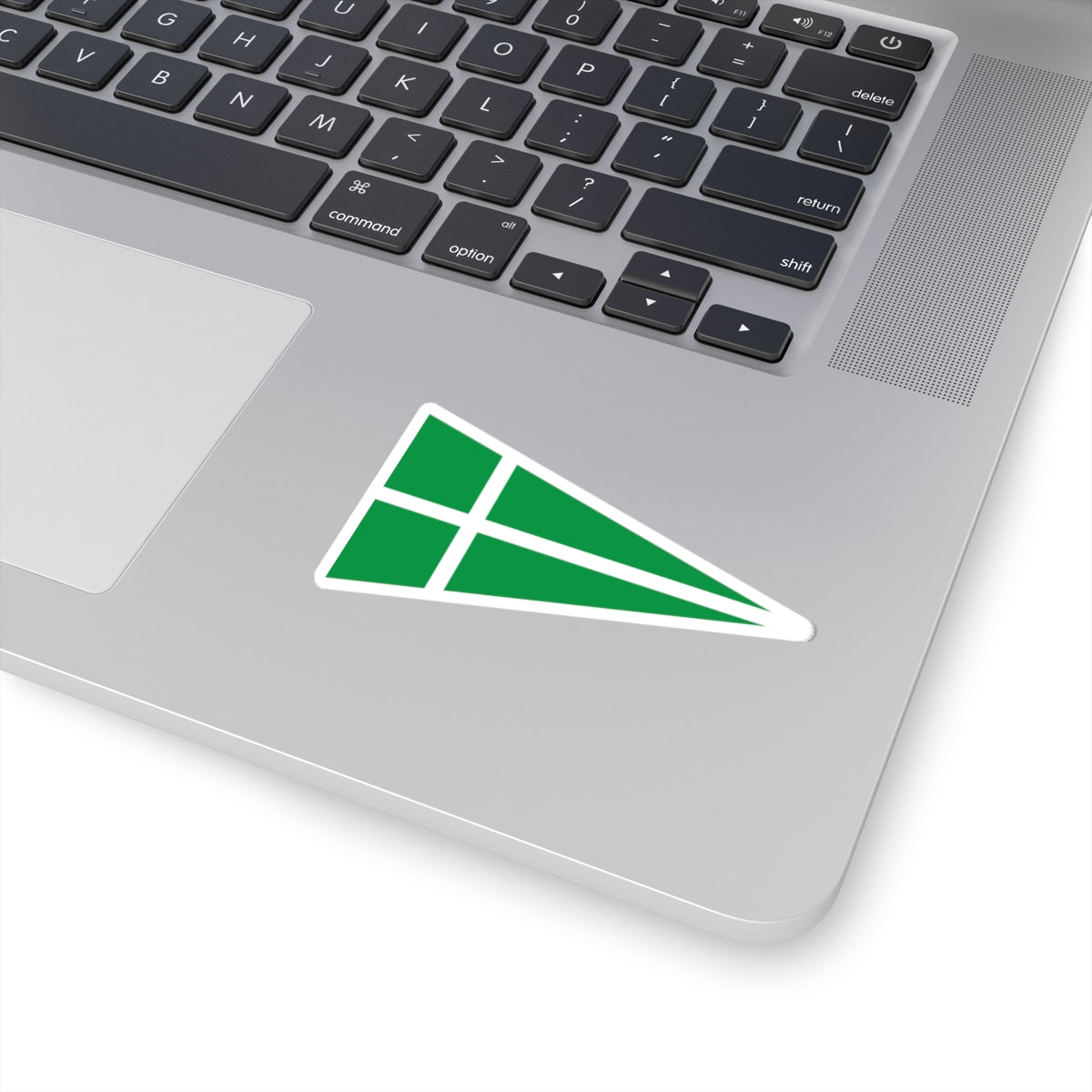Burgee of BS-Fuzfo Sailing Club (Hungary) STICKER Vinyl Kiss-Cut Decal