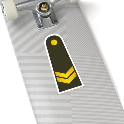 Lithuania Army OR 5 (Lithuania) (Military Rank) STICKER Vinyl Kiss-Cut Decal