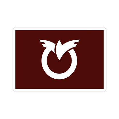 Flag of Reihoku Kumamoto (Japan) STICKER Vinyl Kiss-Cut Decal