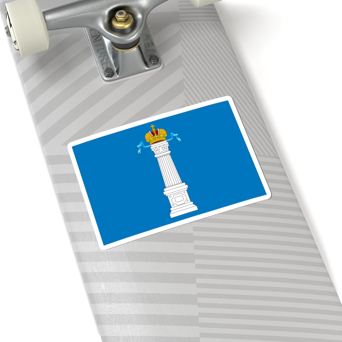 Flag of Ulyanovsk Oblast large (Russia) STICKER Vinyl Kiss-Cut Decal