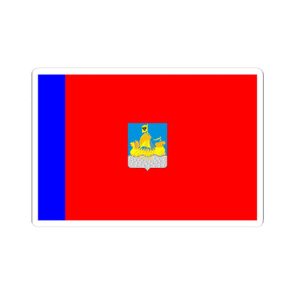 Flag of Kostroma Oblast 2000-06 (Russia) STICKER Vinyl Kiss-Cut Decal
