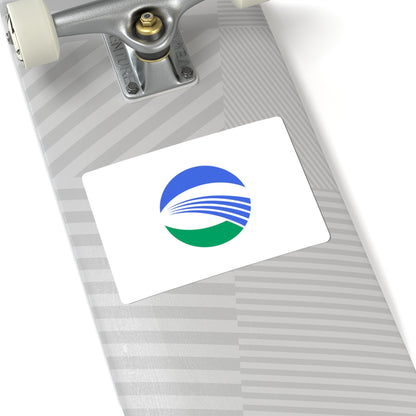 Flag of Sakata Yamagata (Japan) STICKER Vinyl Kiss-Cut Decal