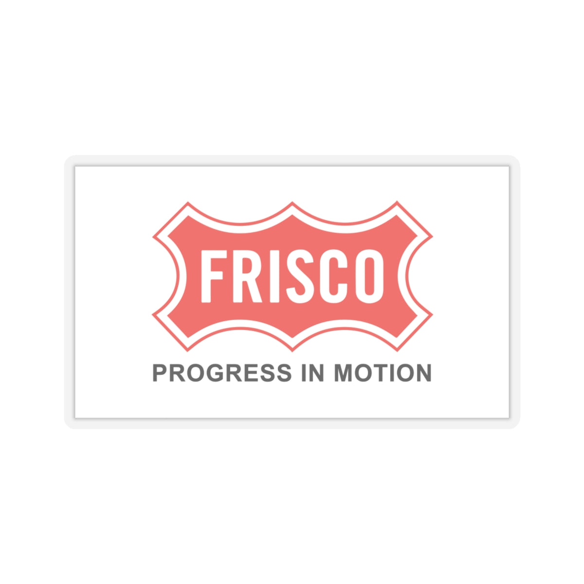 Flag of Frisco, Texas - STICKER Vinyl Kiss-Cut Decal