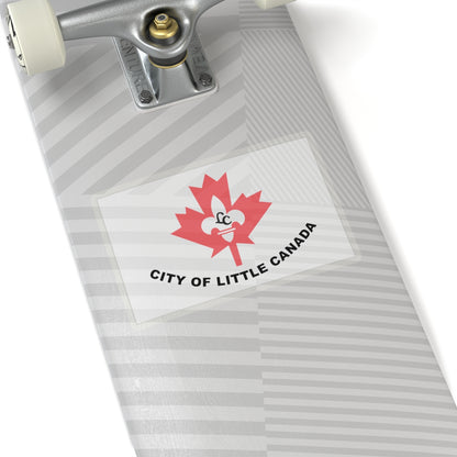 Flag of Little Canada, Minnesota - STICKER Vinyl Kiss-Cut Decal