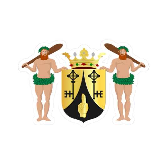 Anloo wapen 1932 (Netherlands) (Coat of Arms) STICKER Vinyl Kiss-Cut Decal