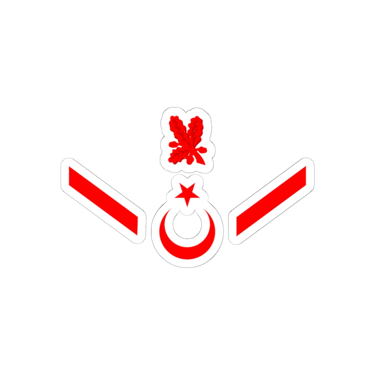 Navy TUR OR 03 (Turkey) (Military Rank) STICKER Vinyl Kiss-Cut Decal