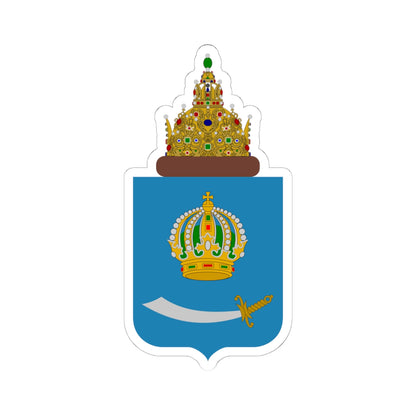 Coat of Arms of Astrakhan Oblast (Russia) STICKER Vinyl Kiss-Cut Decal