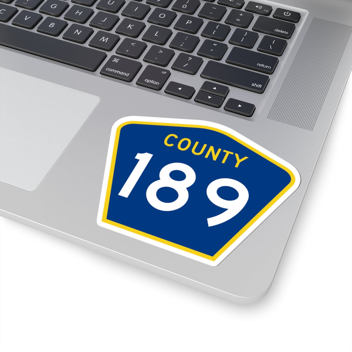 County 189 MN (Minnesota) (Road Sign) STICKER Vinyl Kiss-Cut Decal