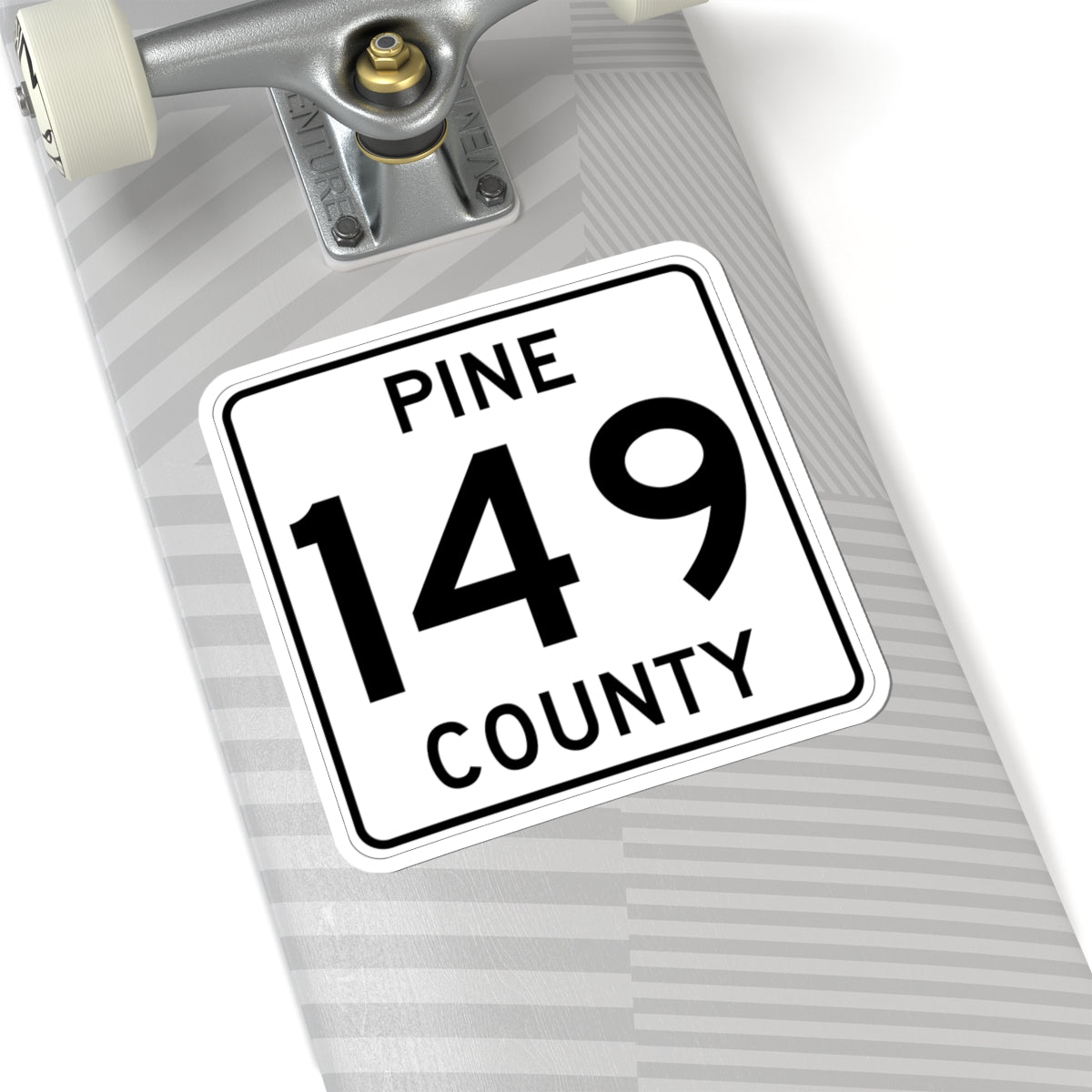 Pine County Route 149 MN (Minnesota) (Road Sign) STICKER Vinyl Kiss-Cut Decal