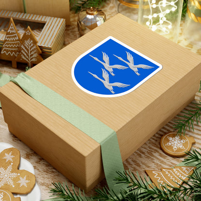 Äänekoski.vaakuna (Finland) (Coat of Arms) STICKER Vinyl Kiss-Cut Decal