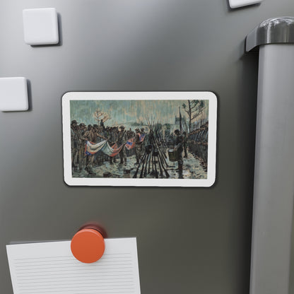 Appamatux (Magazine Illustration) Refrigerator Magnet-The Sticker Space