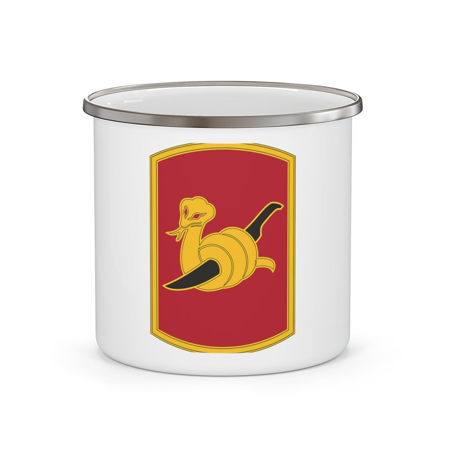 153rd Field Artillery Brigade (U.S. Army) 12oz Enamel Mug-12oz-The Sticker Space