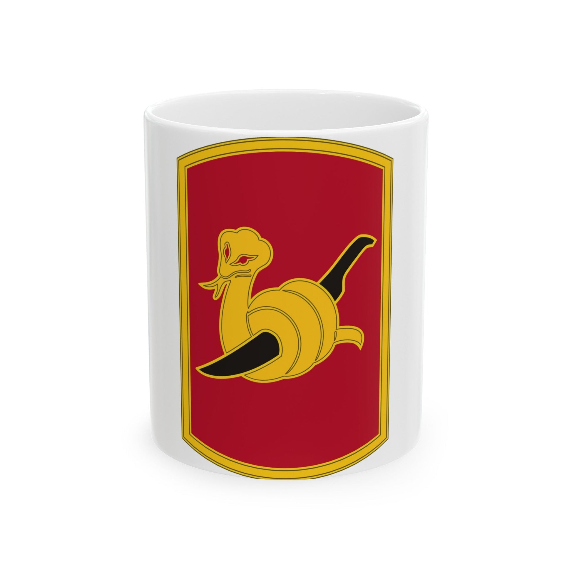 153rd Field Artillery Brigade (U.S. Army) White Coffee Mug-11oz-The Sticker Space