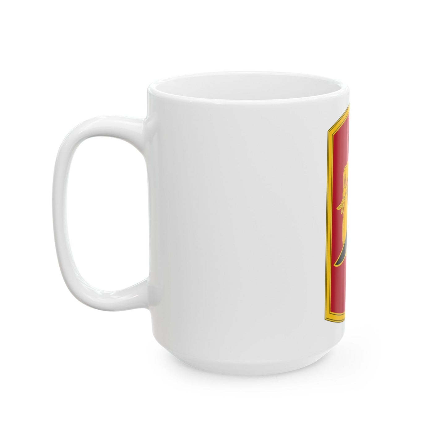 153rd Field Artillery Brigade (U.S. Army) White Coffee Mug-The Sticker Space