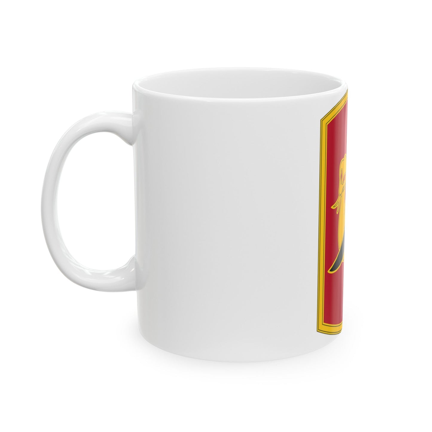 153rd Field Artillery Brigade (U.S. Army) White Coffee Mug-The Sticker Space