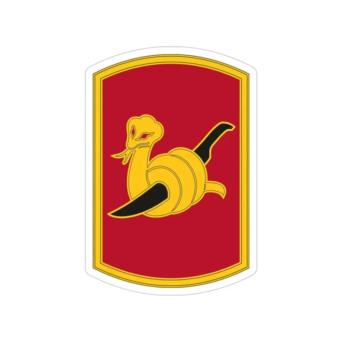 153rd Field Artillery Brigade (U.S. Army) Transparent STICKER Die-Cut Vinyl Decal - The Sticker Space
