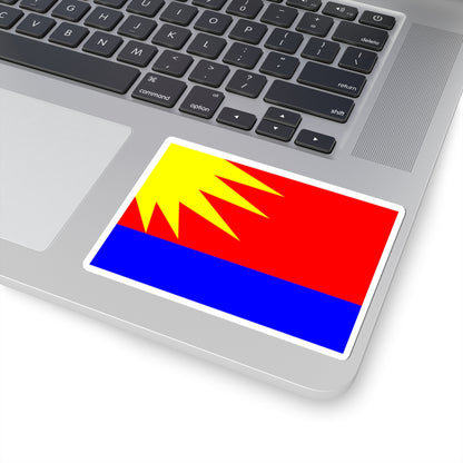 Flag of Miranda Trujillo (Venezuela) STICKER Vinyl Kiss-Cut Decal