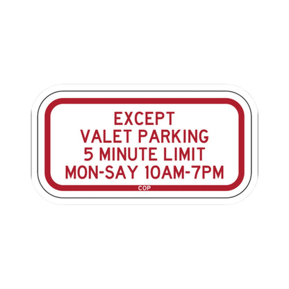 PBOT Road sign P1736 (Oregon) (Road Sign) STICKER Vinyl Kiss-Cut Decal