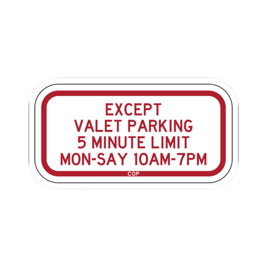 PBOT Road sign P1736 (Oregon) (Road Sign) STICKER Vinyl Kiss-Cut Decal