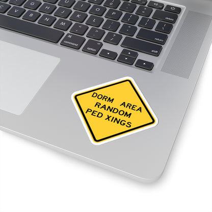 NJ Road sign WNJ24-1 (New Jersey) (Road Sign) STICKER Vinyl Kiss-Cut Decal