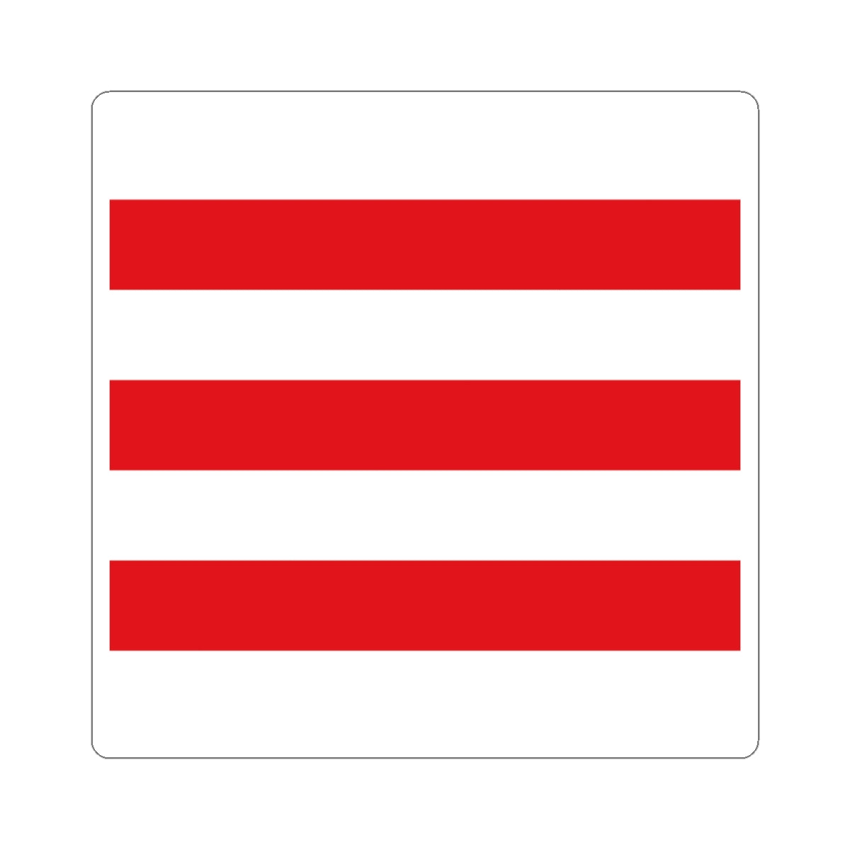 CHE Enge Flag (Switzerland) STICKER Vinyl Kiss-Cut Decal