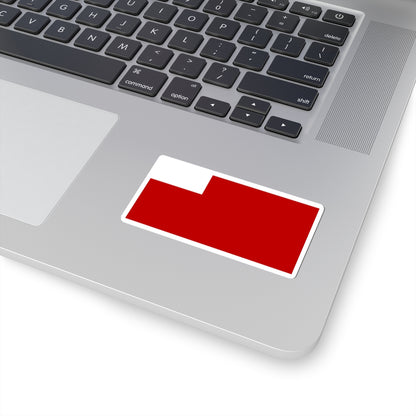 Flag of Abu Dhabi (United Arab Emirates) STICKER Vinyl Kiss-Cut Decal