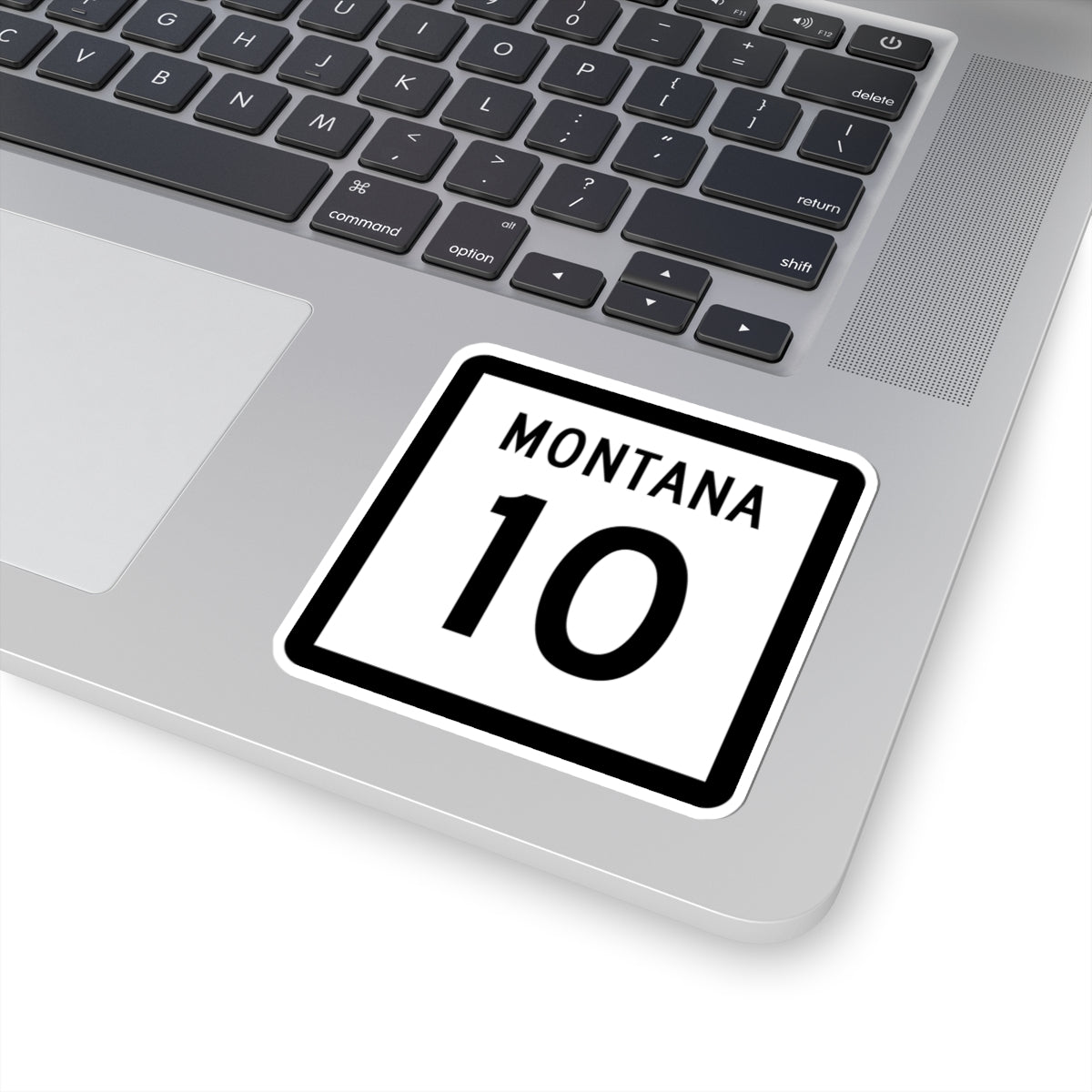 MT-10 (Montana) (Road Sign) STICKER Vinyl Kiss-Cut Decal