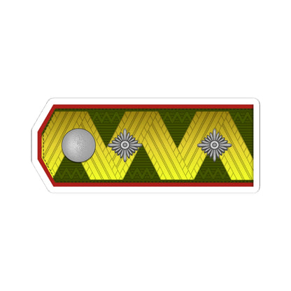 ROA General h (Russia) (Military Rank) STICKER Vinyl Kiss-Cut Decal