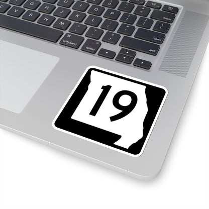MO-19 (Missouri) (Road Sign) STICKER Vinyl Kiss-Cut Decal