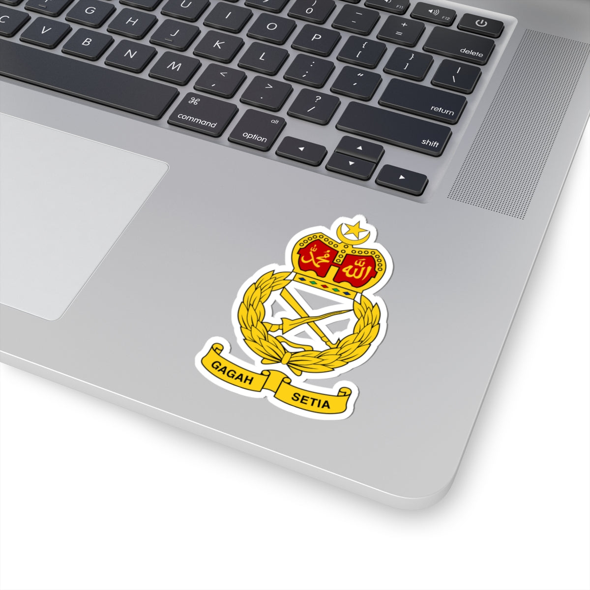 Badge of the Malaysian Army (Malaysia) (Coat of Arms) STICKER Vinyl Kiss-Cut Decal
