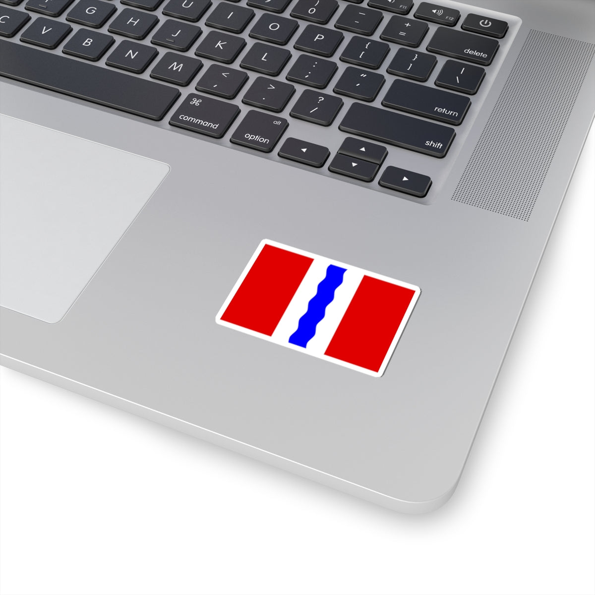Flag of Omsk Oblast (Russia) STICKER Vinyl Kiss-Cut Decal