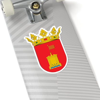 Escudo de Manchones (Spain) (Coat of Arms) STICKER Vinyl Kiss-Cut Decal