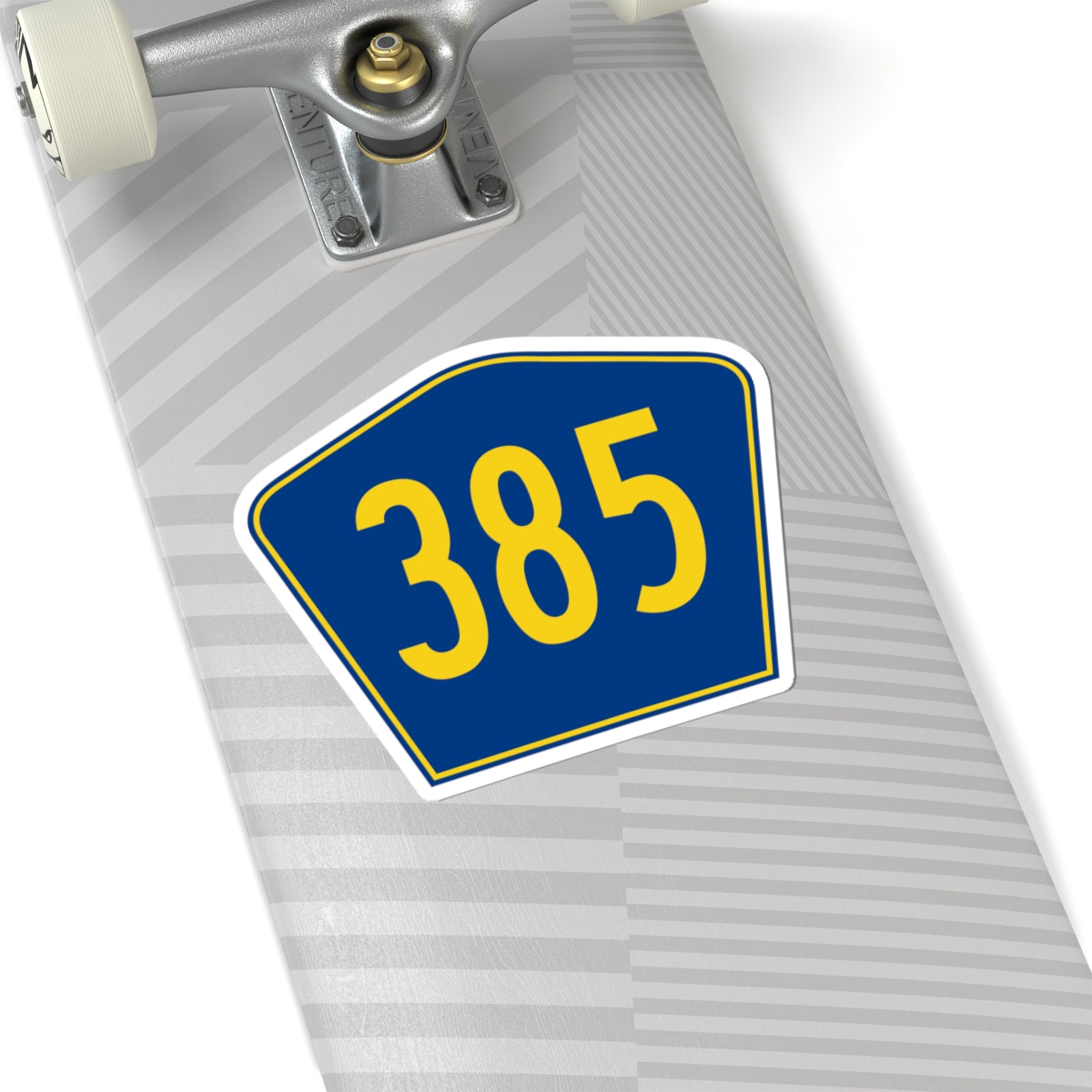 PR secondary 385 (Puerto Rico) (Road Sign) STICKER Vinyl Kiss-Cut Decal