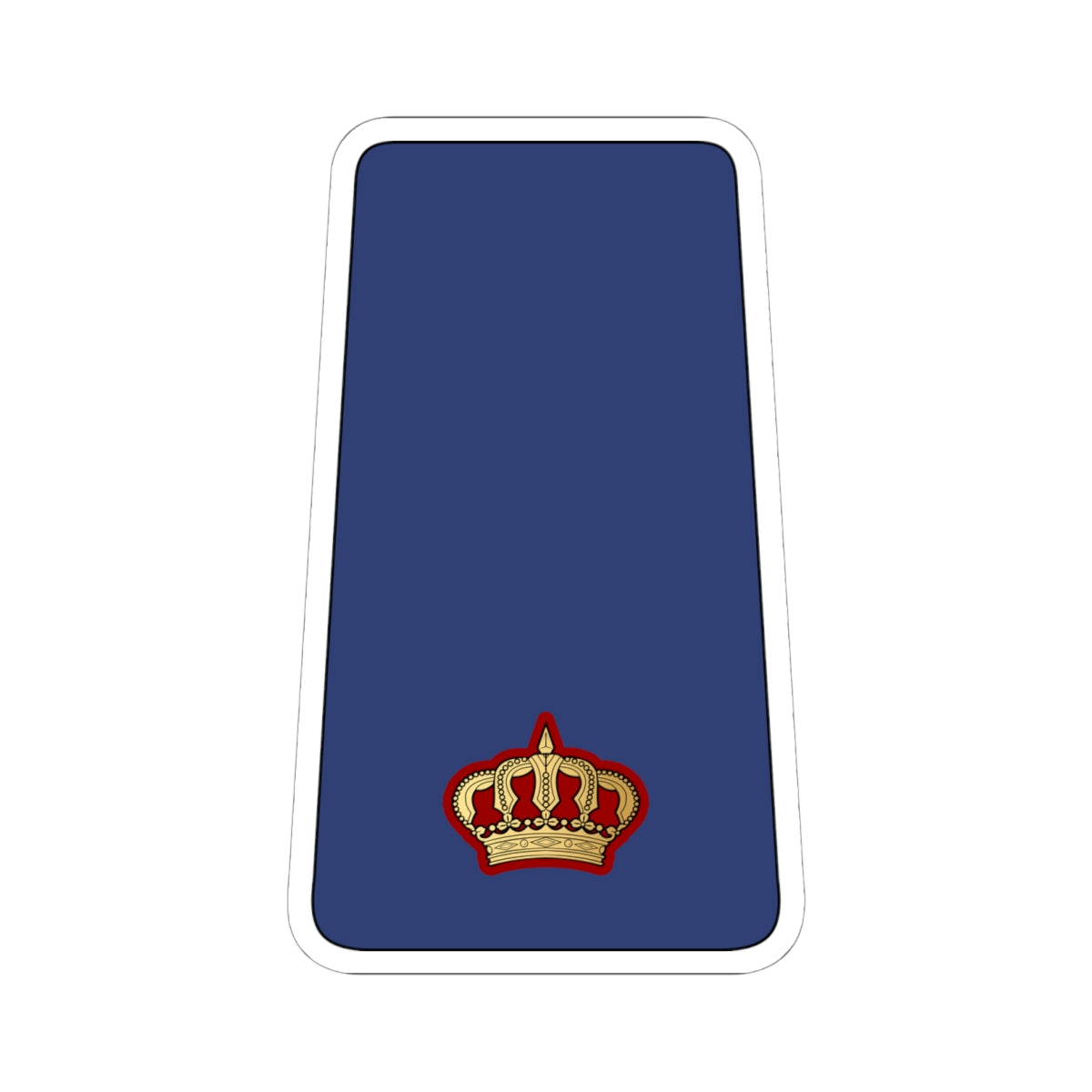 10. KAF MAJ (Kuwait) (Military Rank) STICKER Vinyl Kiss-Cut Decal