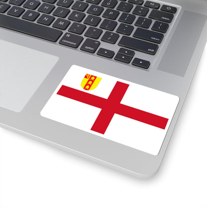 Flag of the Diocese of Manchester (England) STICKER Vinyl Kiss-Cut Decal