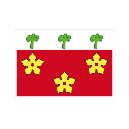 Flag of Alette (France) STICKER Vinyl Kiss-Cut Decal