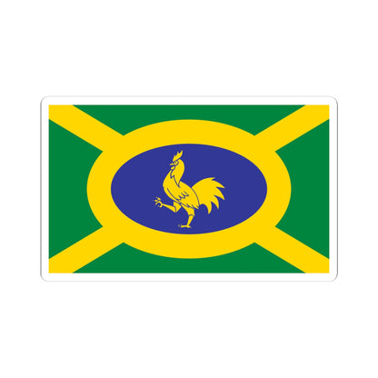 Penkhull village flag (England) STICKER Vinyl Kiss-Cut Decal
