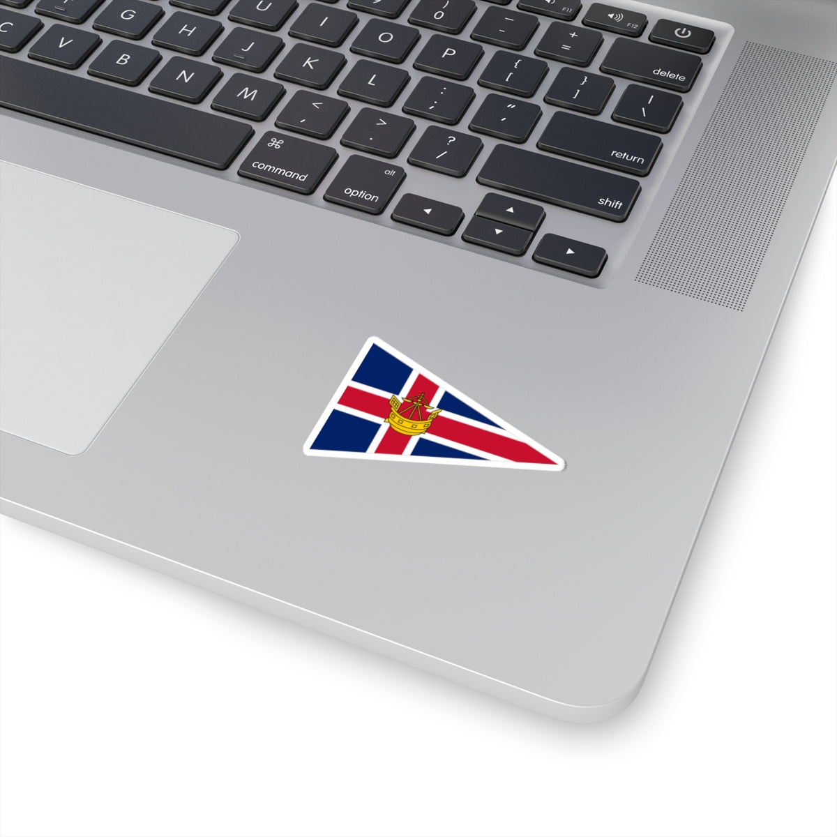 Burgee of Helford River Sailing Club (United Kingdom) STICKER Vinyl Kiss-Cut Decal