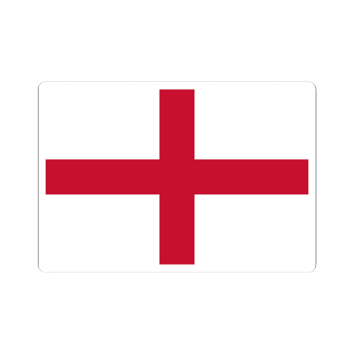 Flag of England 3-2 (England) STICKER Vinyl Kiss-Cut Decal