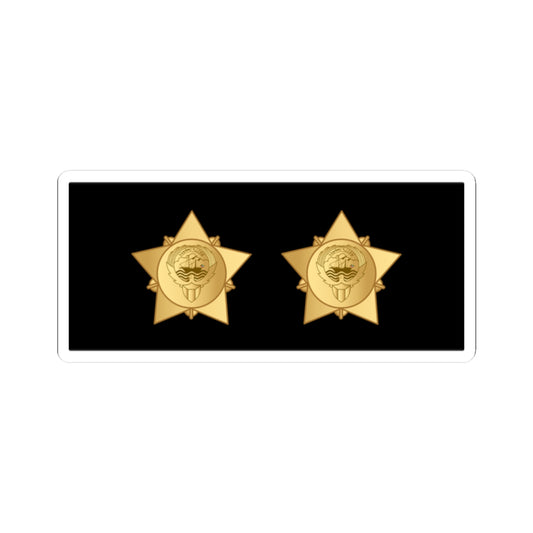 06. KNF CWO (Kuwait) (Military Rank) STICKER Vinyl Kiss-Cut Decal