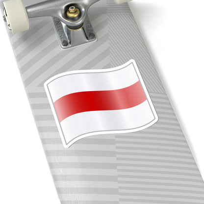 Belarus Flag Badge (Belarus) STICKER Vinyl Kiss-Cut Decal