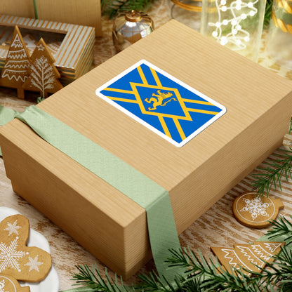 Flag of East Lothian (Scotland) STICKER Vinyl Kiss-Cut Decal