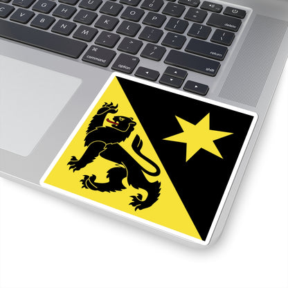 CHE Seen WH Flag (Switzerland) STICKER Vinyl Kiss-Cut Decal