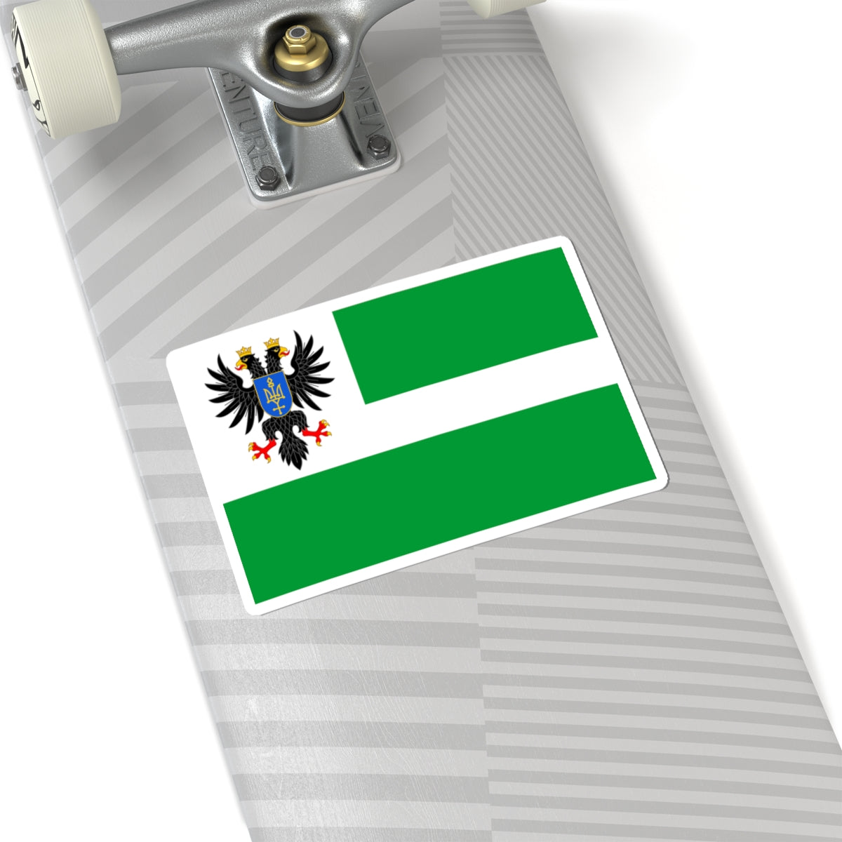 Flag of Chernihiv Oblast (Ukraine) STICKER Vinyl Kiss-Cut Decal