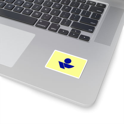 Flag of Okoppe Hokkaido (Japan) STICKER Vinyl Kiss-Cut Decal